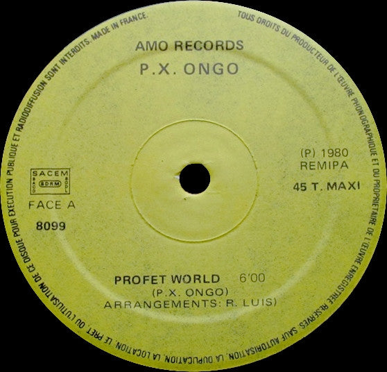 P.X. Ongo -Prophet World