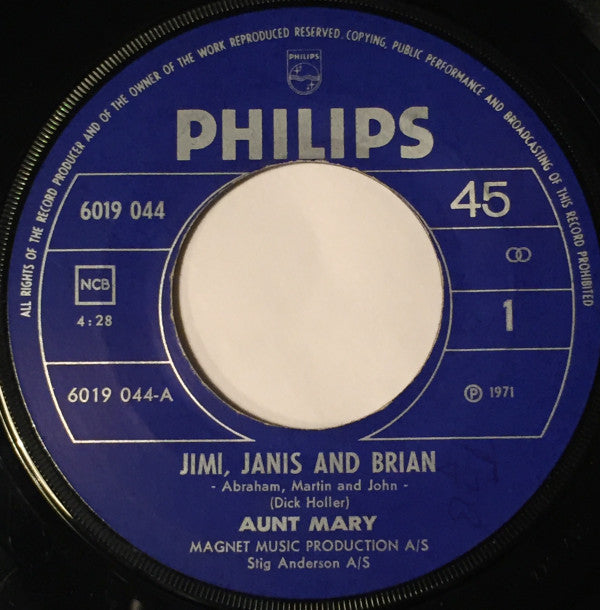 Aunt Mary (2) -Jimi, Janis And Brian