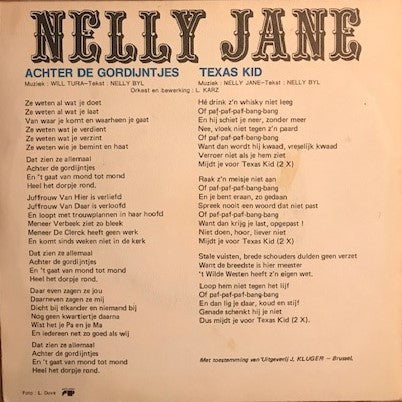 Nelly Jane -Achter De Gordijntjes