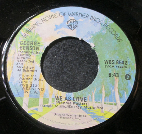 George Benson -On Broadway / We As Love