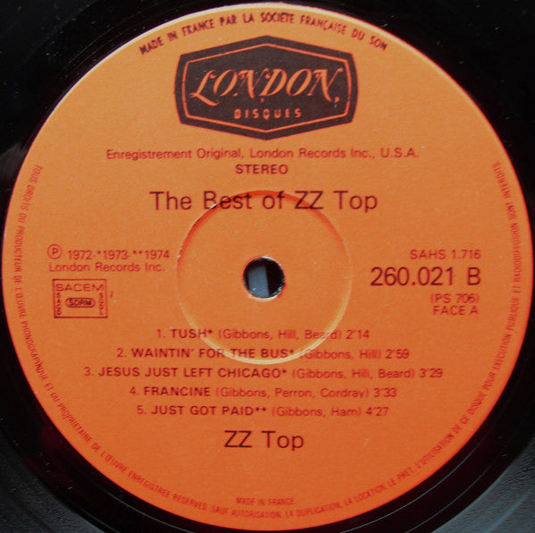 ZZ Top -The Best Of ZZ Top