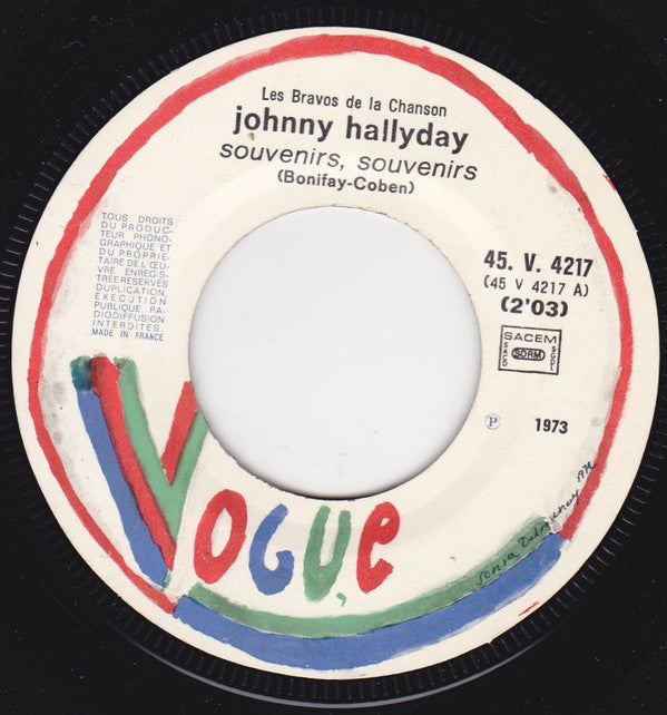 Johnny Hallyday -Souvenirs Souvenirs / Kili Watch