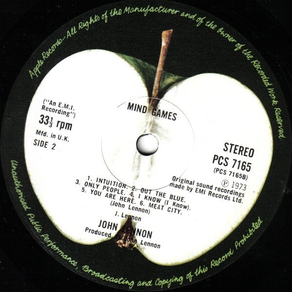 John Lennon -Mind Games