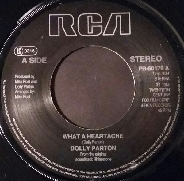 Dolly Parton -What A Heartache