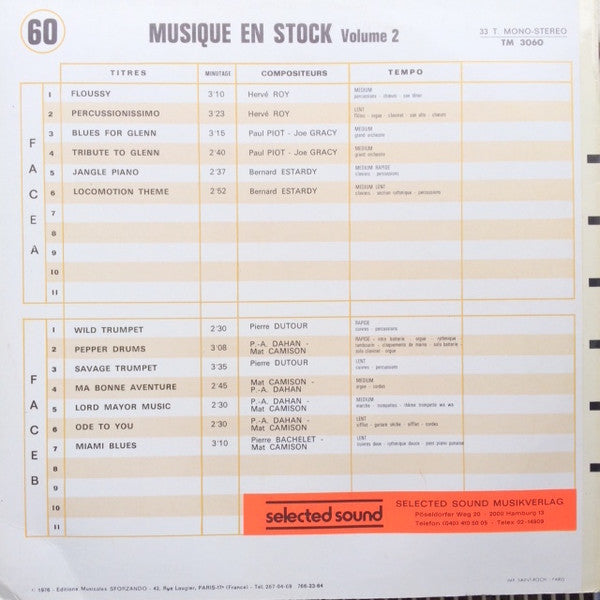 Various -Musique En Stock Volume 2