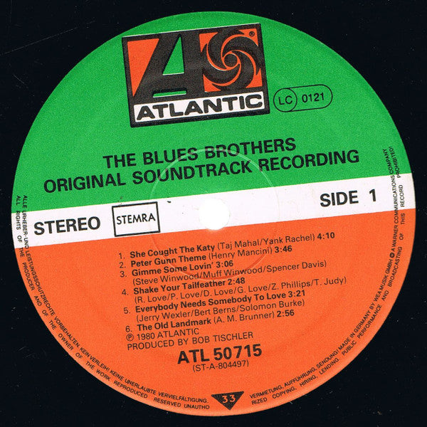 The Blues Brothers -The Blues Brothers (Original Soundtrack Recording)