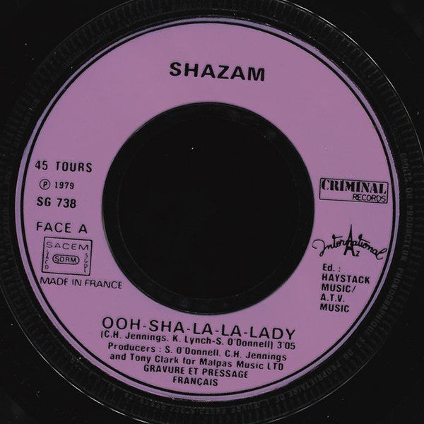 Shazam (6) -Ohh - Sha - La - La - Lady