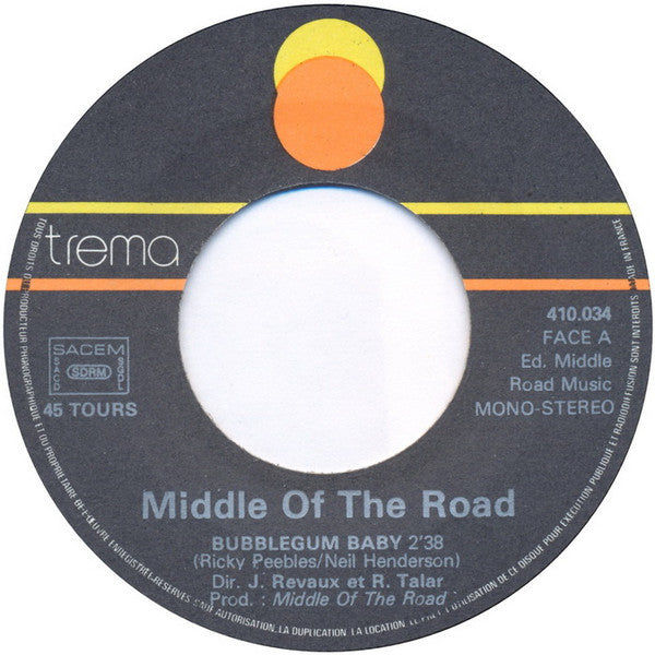 Middle Of The Road -Bubblegum Baby