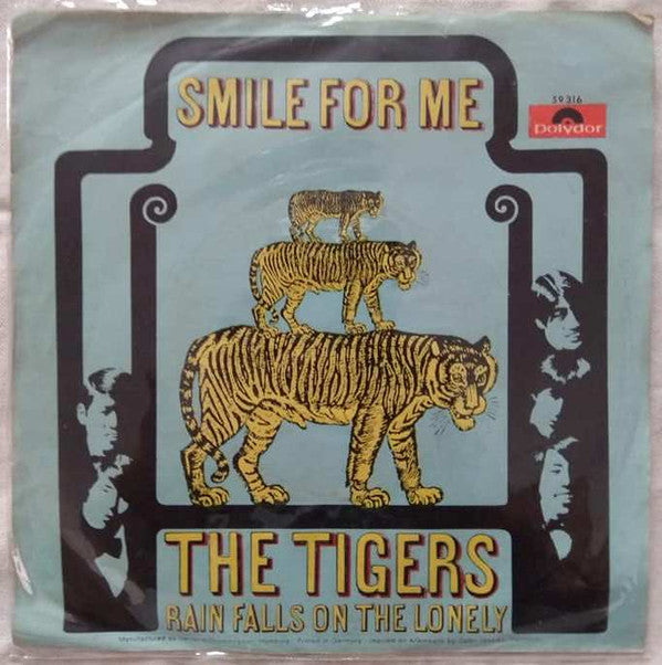 The Tigers (2) -Smile For Me / Rain Falls On The Lonely