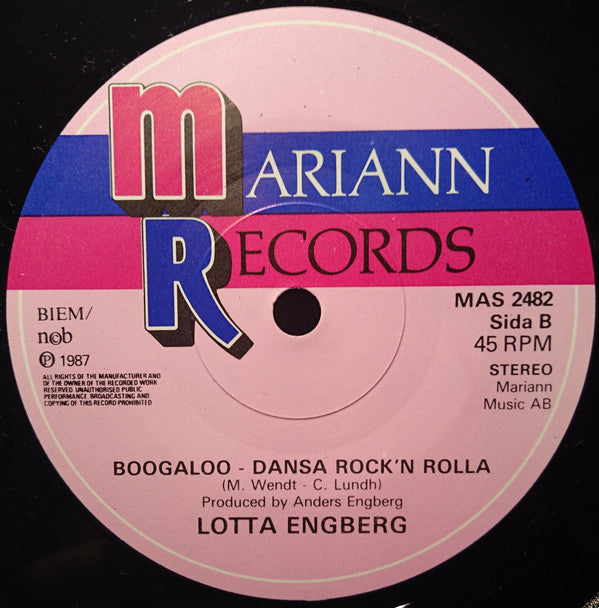 Lotta Engberg -Boogaloo