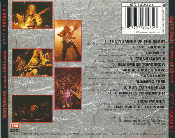 Iron Maiden -A Real Dead One