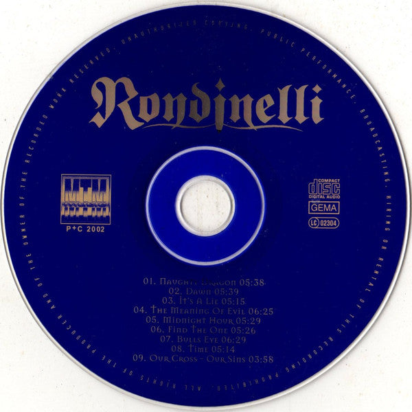 Rondinelli -Our Cross Our Sins
