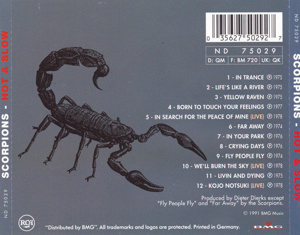 Scorpions -Hot & Slow