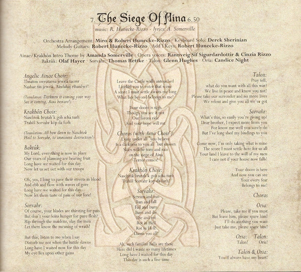 Aina -Days Of Rising Doom - The Metal Opera