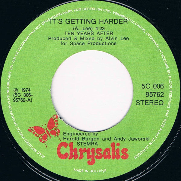 Ten Years After -It's Getting Harder