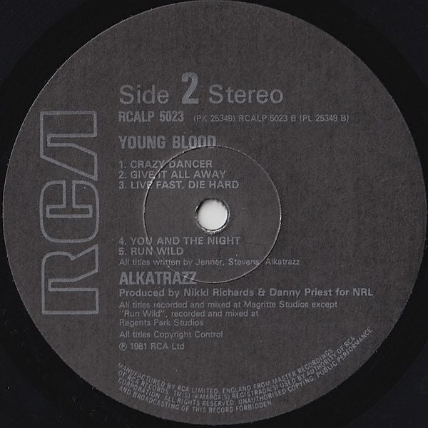 Alkatrazz (2) - Young Blood