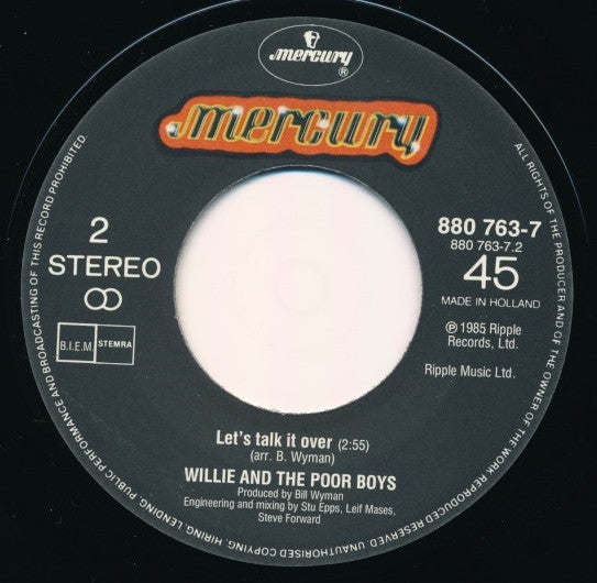 Willie And The Poor Boys -Baby Please Don't Go
