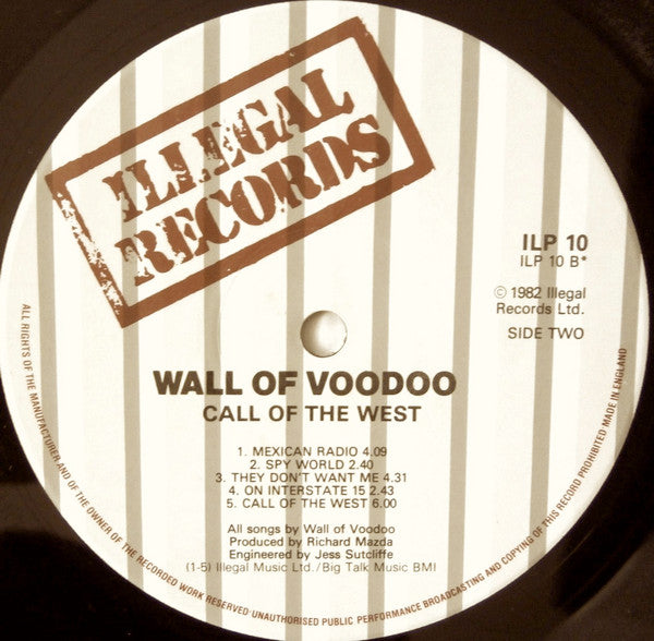 Wall Of Voodoo -Call Of The West