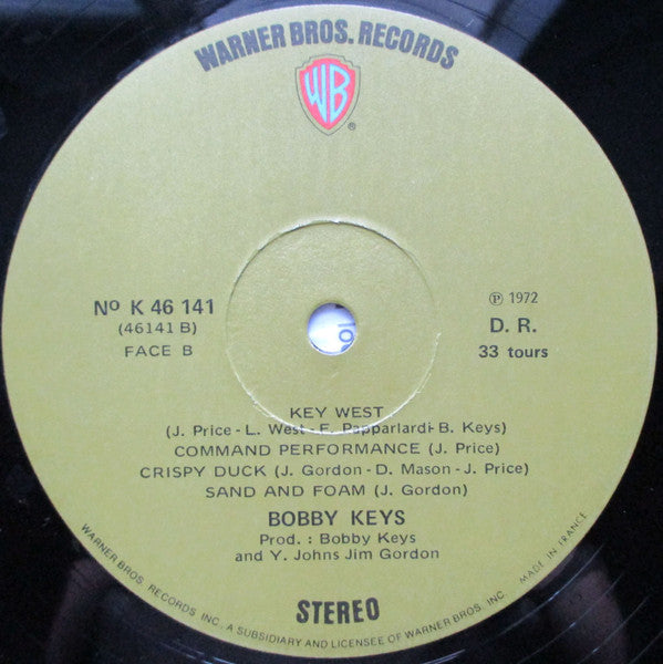 Bobby Keys -Bobby Keys