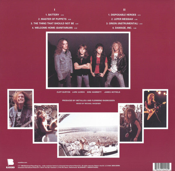 Metallica - Master Of Puppets