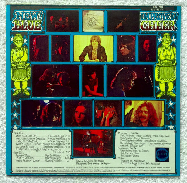 Blue Cheer - New! Improved! Blue Cheer