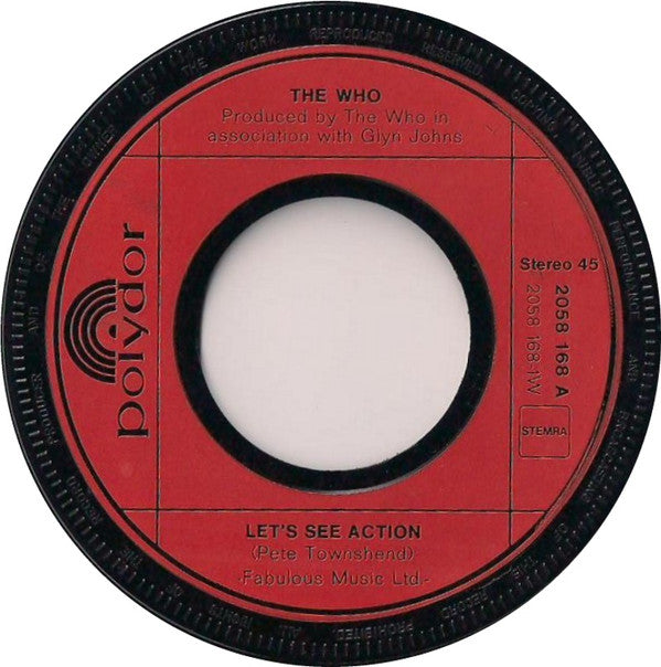 The Who -Let's See Action