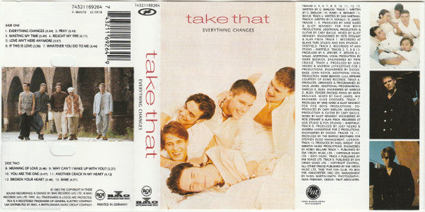 Take That - Everything Changes