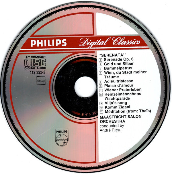 Maastricht Salon Orchestra* - Serenata