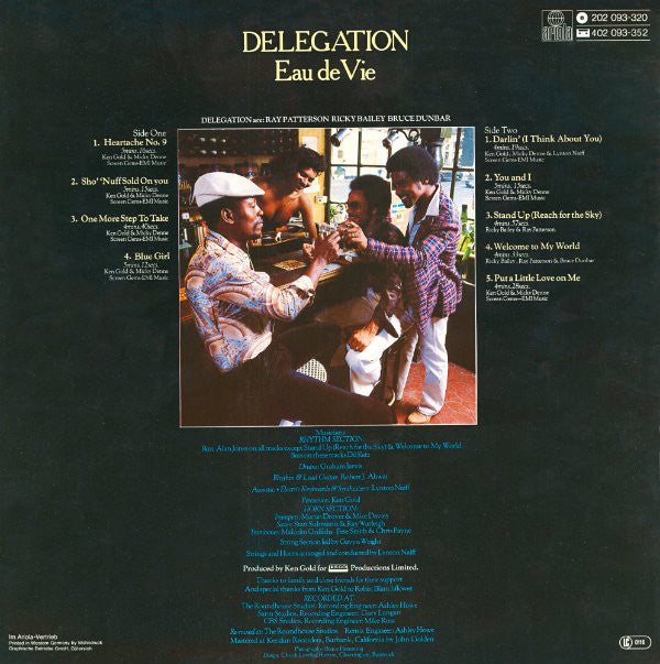 Delegation -Eau De Vie