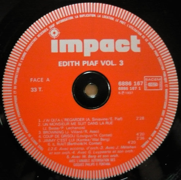 Edith Piaf -Edith Piaf