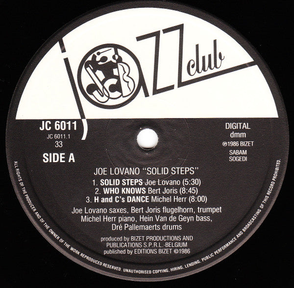Joe Lovano - Solid Steps