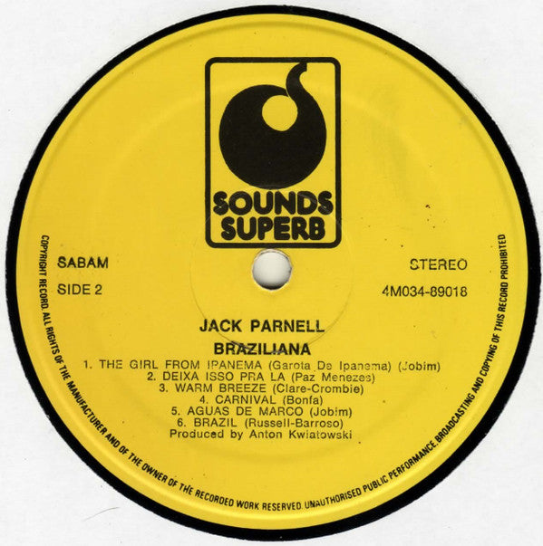 Jack Parnell &amp; His Orchestra - Braziliana