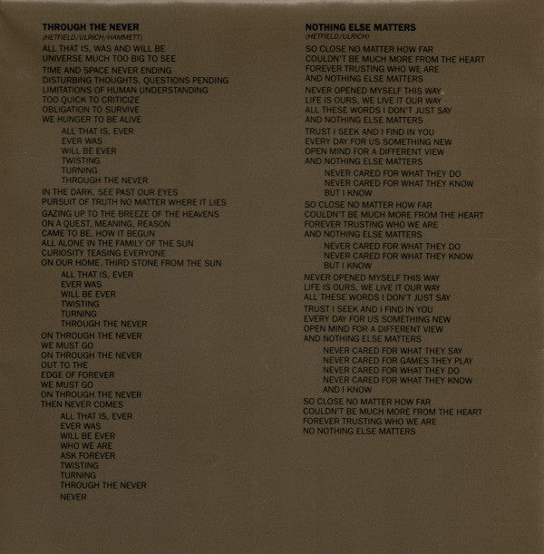 Metallica -Metallica