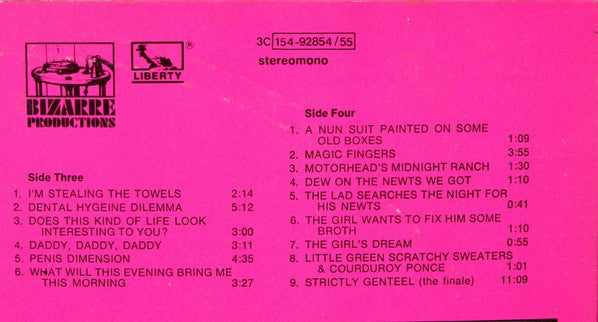 Frank Zappa -200 Motels