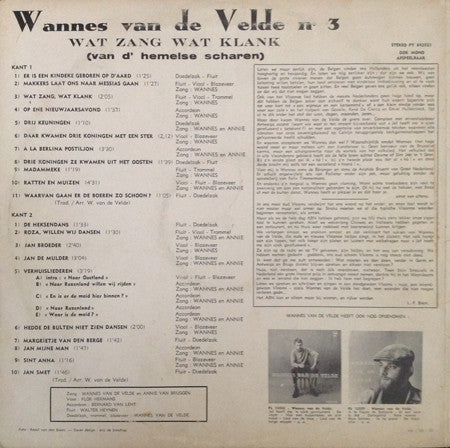 Wannes Van de Velde -Wat Zang Wat Klank (Van D' Hemelse Scharen)