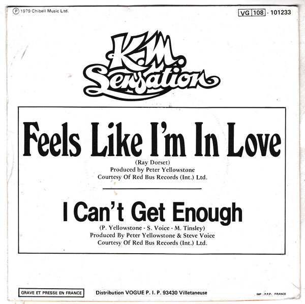 K.M. Sensation* -Feels Like I'm In Love
