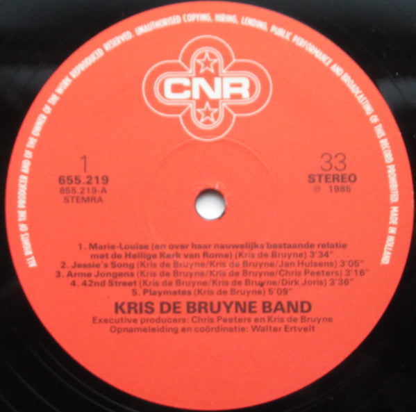 Kris De Bruyne Band -Kris De Bruyne Band