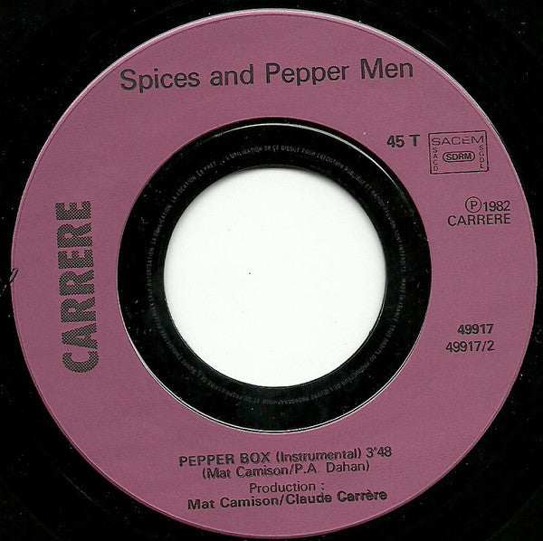Spices & Pepper Men -Pepper Box