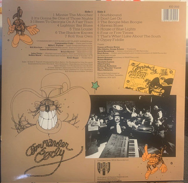 Commander Cody And His Lost Planet Airmen -Cody Returns From Outer Space