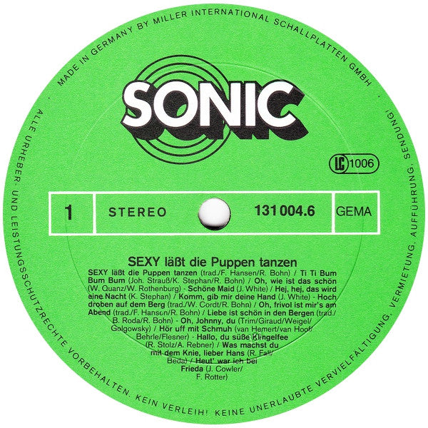 Various - Sexy Läßt Die Puppen Tanzen