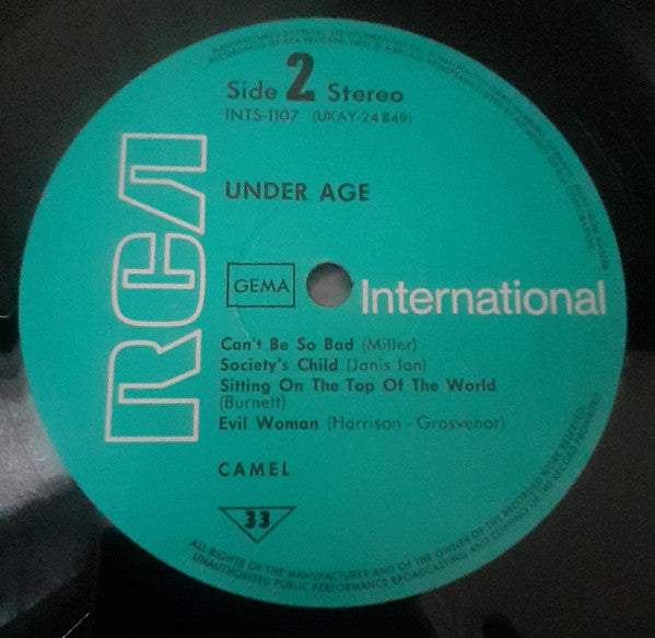 Camel (7) -Under Age