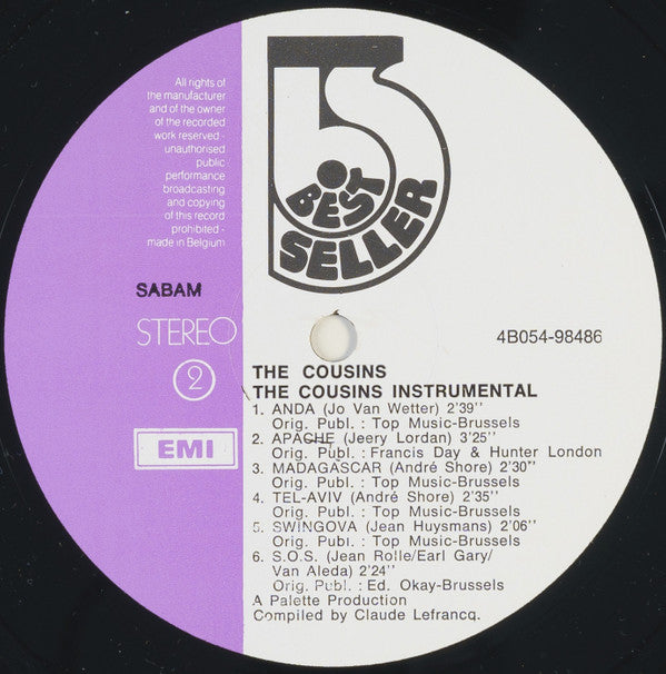 The Cousins -The Cousins Instrumental