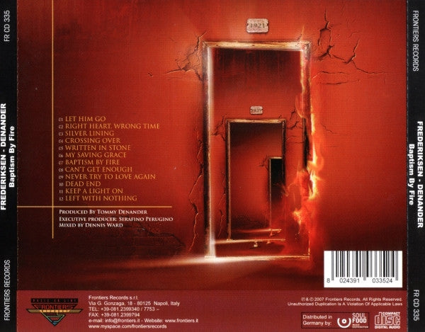 Frederiksen*  -  Denander* -Baptism By Fire