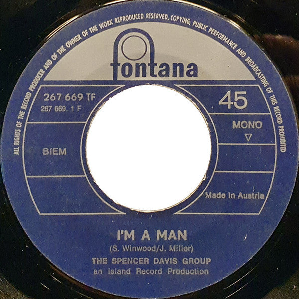 The Spencer Davis Group -I'm A Man