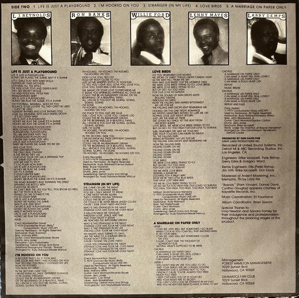 The Dramatics -Any Time Any Place
