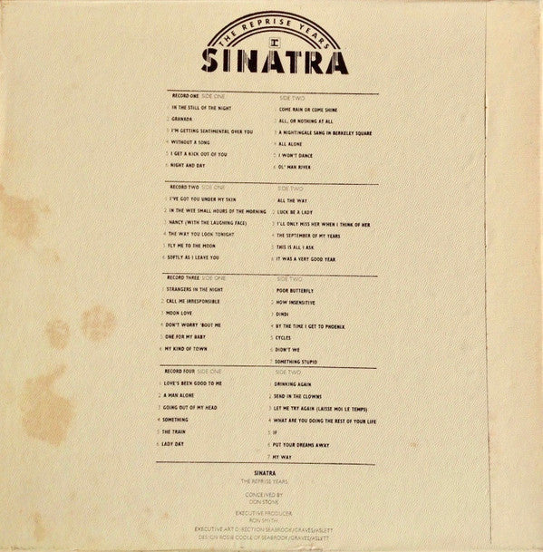 Frank Sinatra -Sinatra The Reprise Years