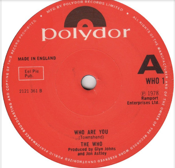 The Who -Had Enough / Who Are You