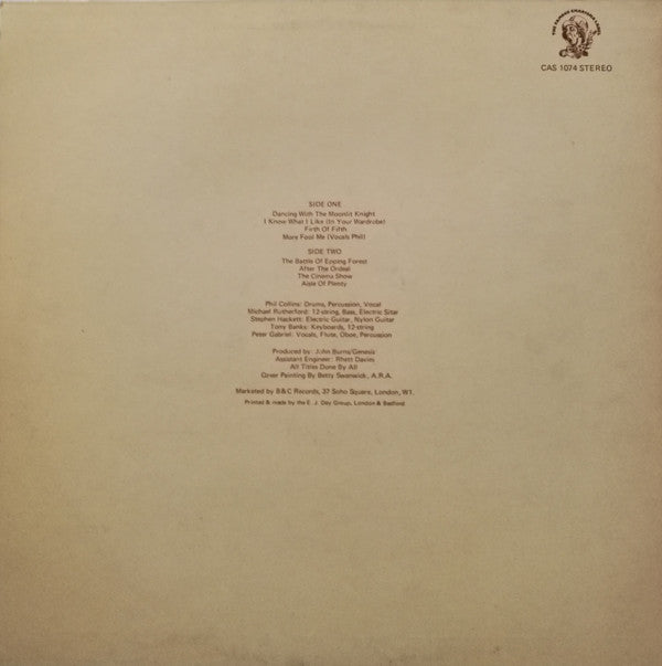 Genesis -Selling England By The Pound