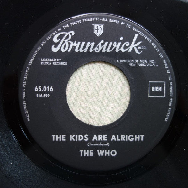The Who -The Kids Are Alright