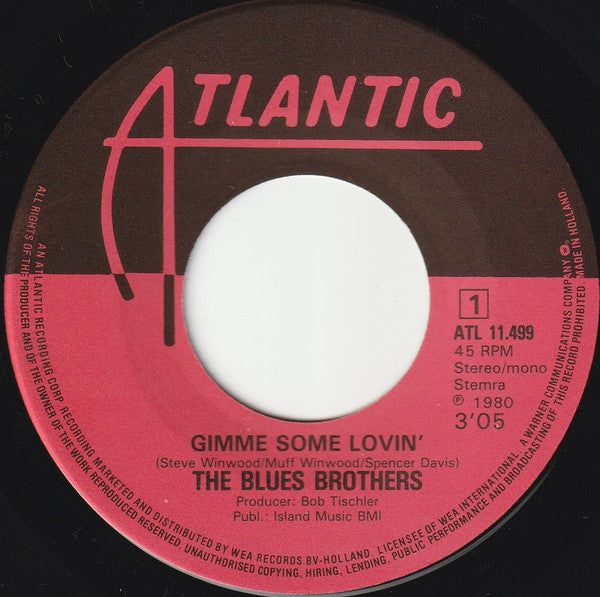 The Blues Brothers -Gimme Some Lovin'